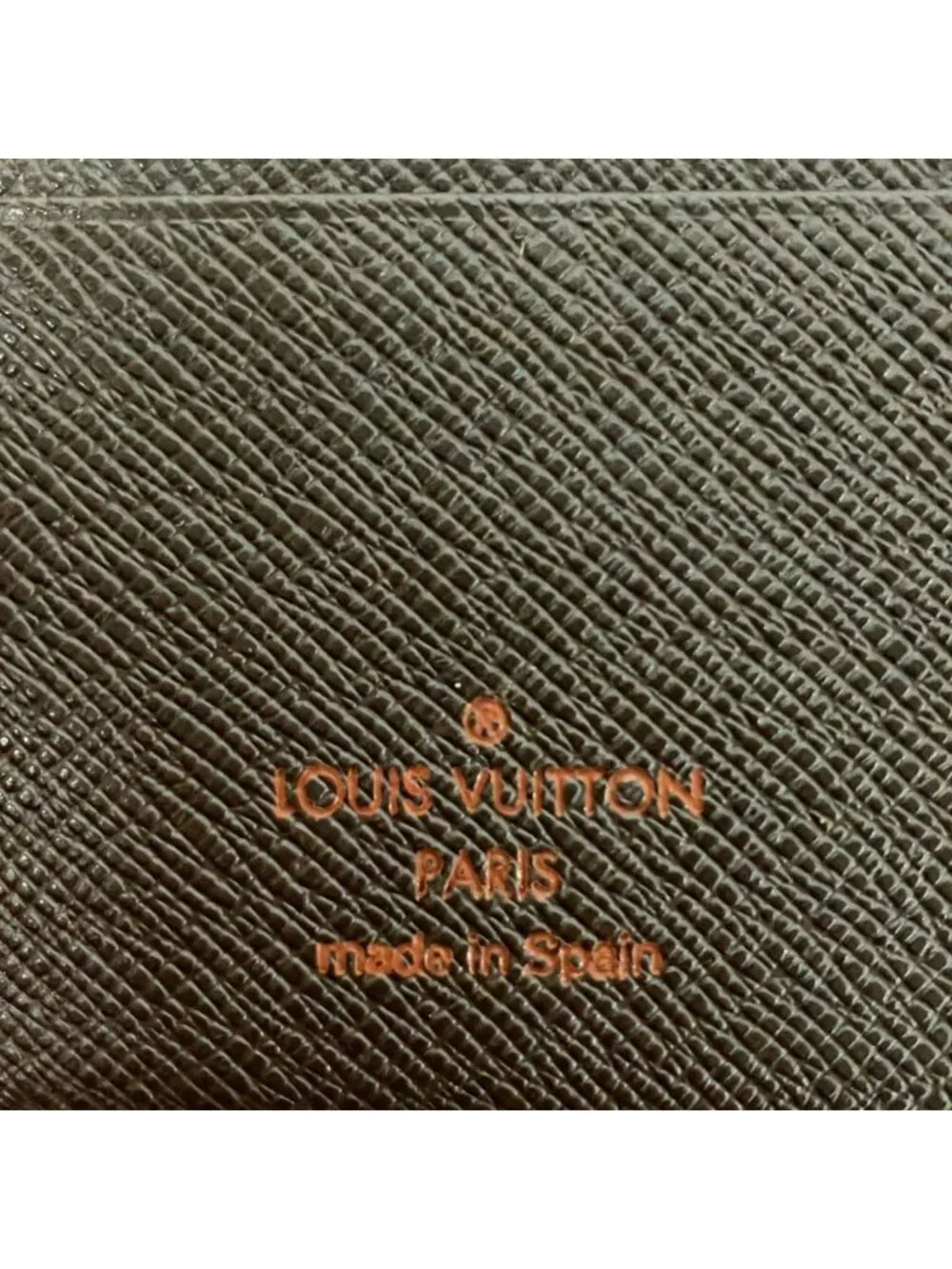 Louis Vuitton Agenda Damier Couverture Passport Ebene
